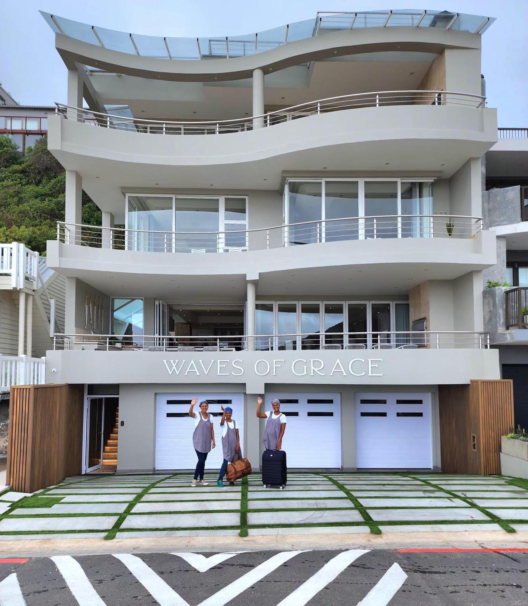 Waves Of Grace Seafront Villa Herolds Bay Exterior foto